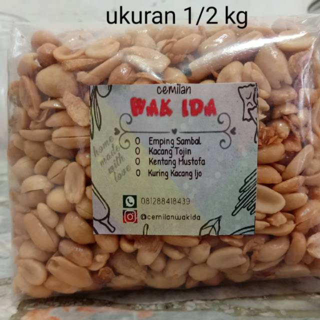 

Kacang Tojin Murah Gurih