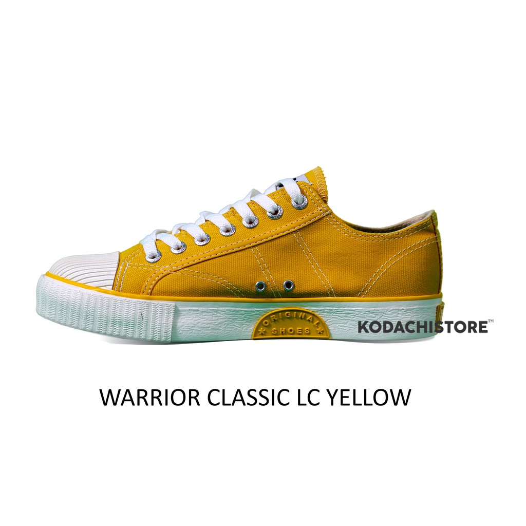 Sepatu Warrior Classic LC Sunflower (Dark Yellow) - Warrior Original