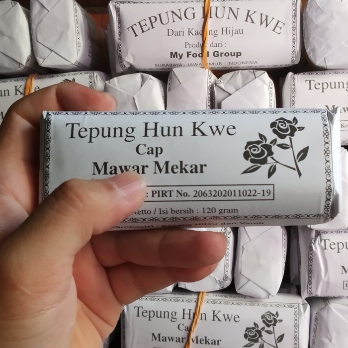 Jual Tepung Hunkwe Hunkwe Cap Bunga 120gr Halal Indonesia Shopee