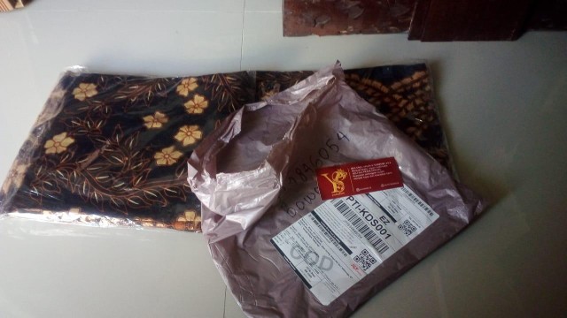 Batik Tunik Shibori Jumputan Terbaru Size S-3l / Hrb026 Yelbor Navbor / Biru Putih