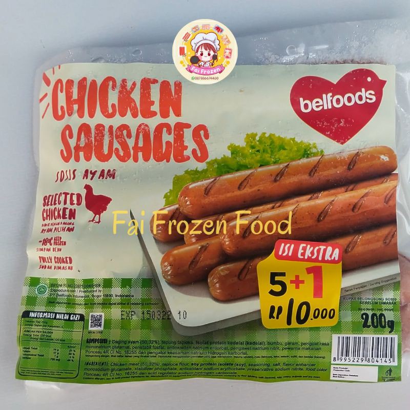 

Sosis Ayam Chicken Sausages Belfoods Murah