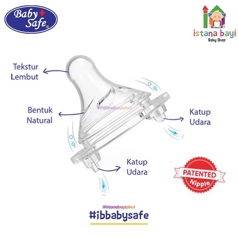 Baby safe Double Valves - Baby safe Dot/Baby safe nipple