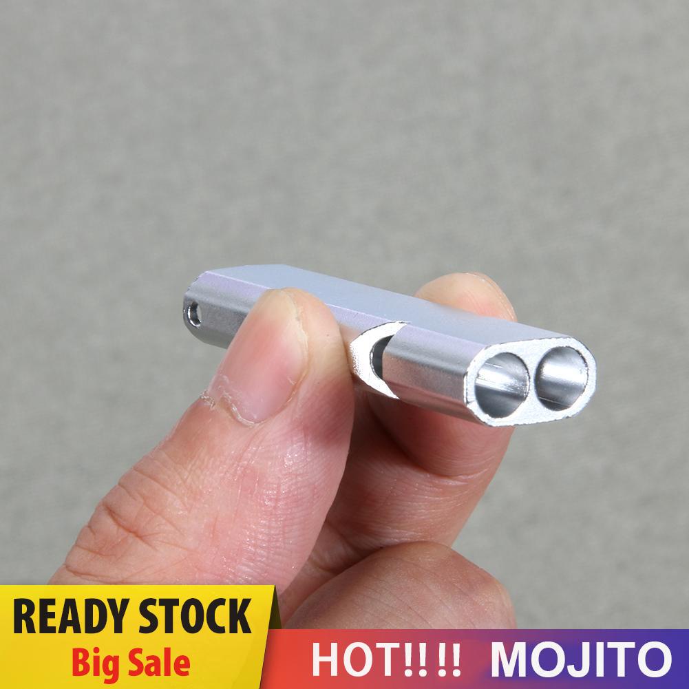 MOJITO Outdoor Camping Hiking Tool Aluminum Alloy Emergency Survival Whistle