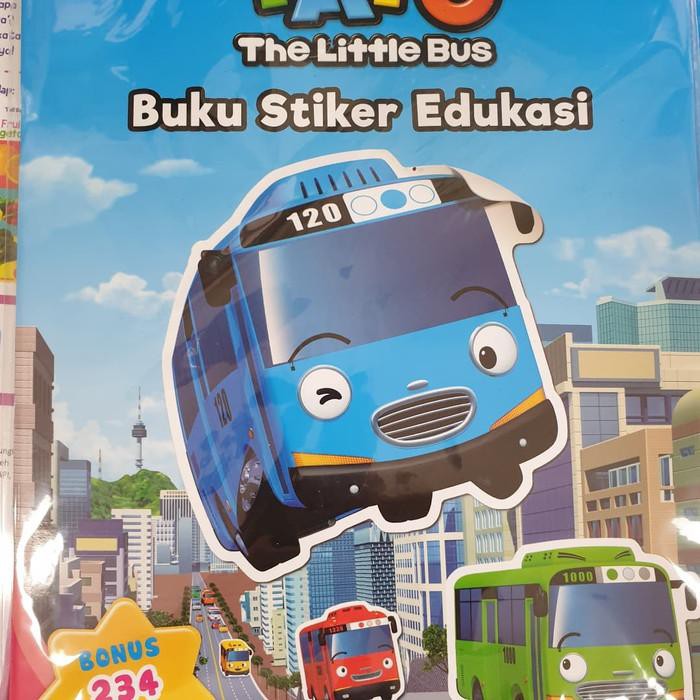 

Tayo the Little Bus: Buku Stiker Edukasi Tersedia