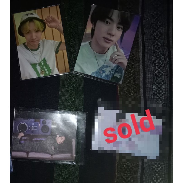 Wts PC bts (PC jin sowoozoo pajama,PC J-Hope cardigan,PC JK)