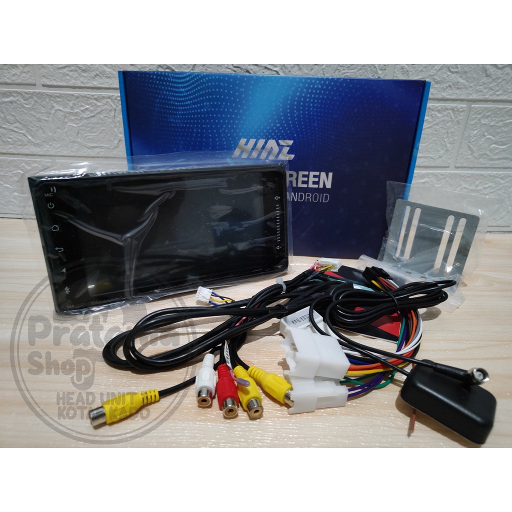 headunit audio mobil 2din double din android 7inch 2/16 for toyota HINZ