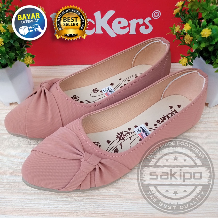 PROMO 8.8 KEMERDEKAAN SALE SEPATU BALET WANITA DEWASA / FLAT SHOES PITA SAMPING KICKERS / FLATSHOES MURAH KEREN TRENDI / SAKIPO