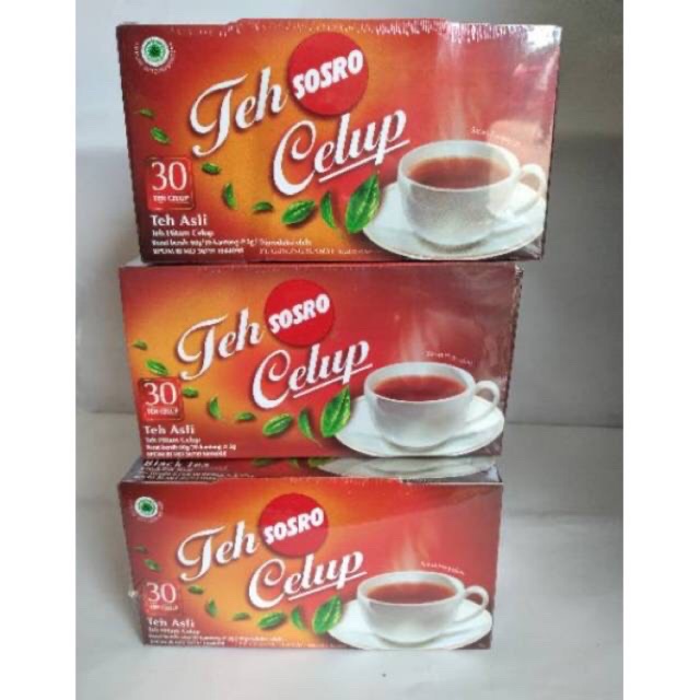 

Teh Celup Sosro isi 30 pcs