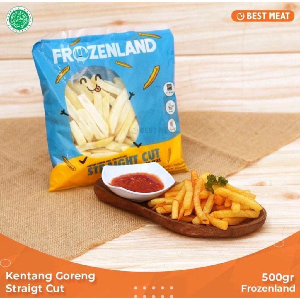

FROZENLAND Straight Cut 500gr