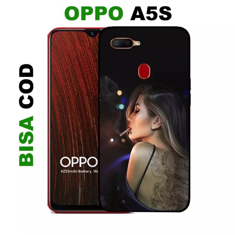 SHOWCASE CASE OPPO A5S DESIGN GAMBAR AESTHETIC KEREN CUSTOM CASE
