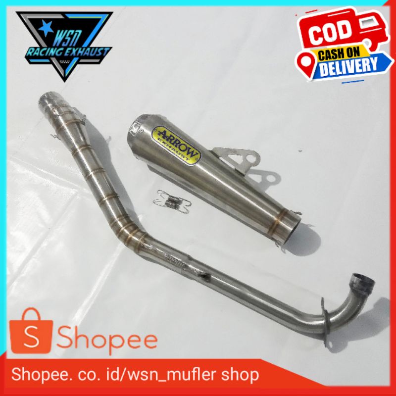 Knalpot ARROW Underbon Jupiter Mx Jupiter z Supra Supra 110 Vega Revo Grand dll