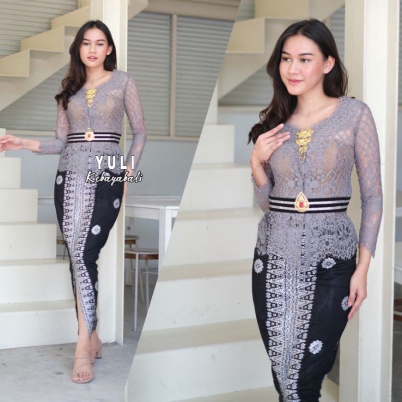 Set Kebaya Semi Sabrina Italy Norvina Premium