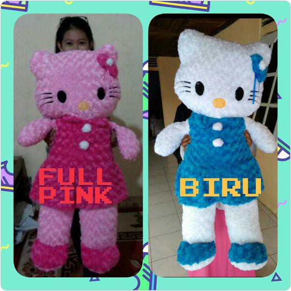 boneka hello kitty pink jumbo besar