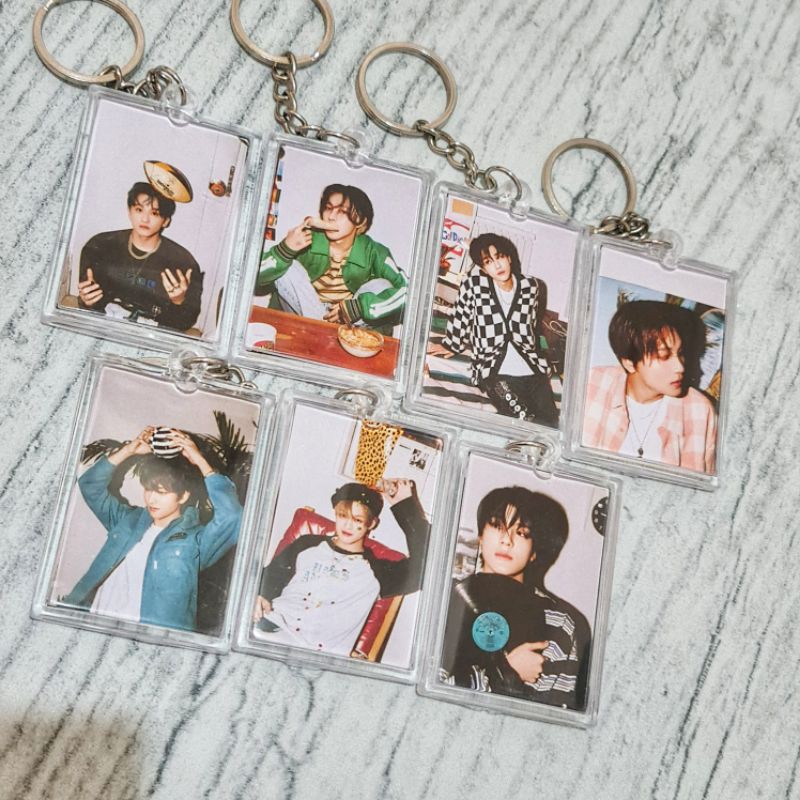 NCT Dream Hot Sauce Acrylic Clear Keychain Gantungan Kunci Akrilik Bening (BACA DESKRIPSI)