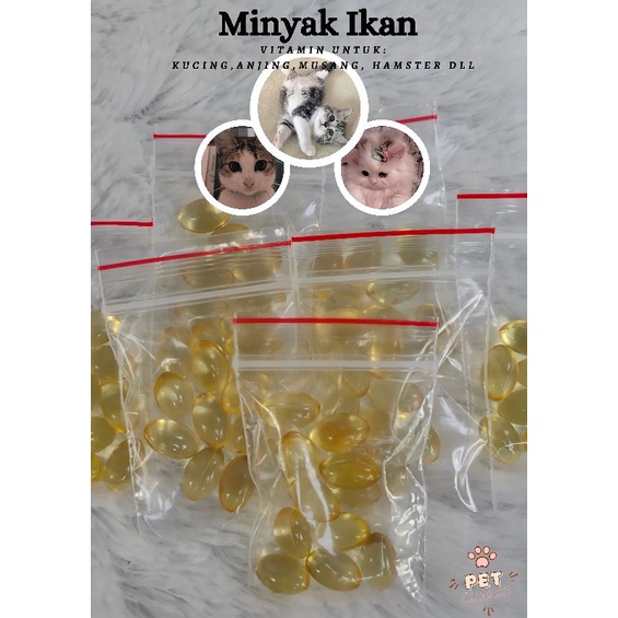 Vitamin Minyak Ikan isi 20pcs