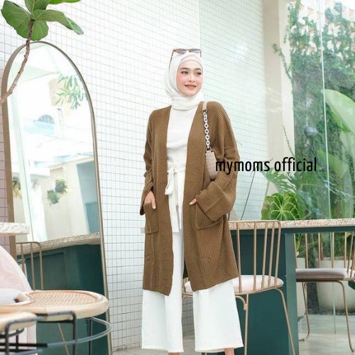 CARDIGAN RAJUT PANJANG LONG CARDY JUMBO  KARDIGAN RAJUT WANITA HALUS DAN TEBAL KARDIGAN PREMIUM