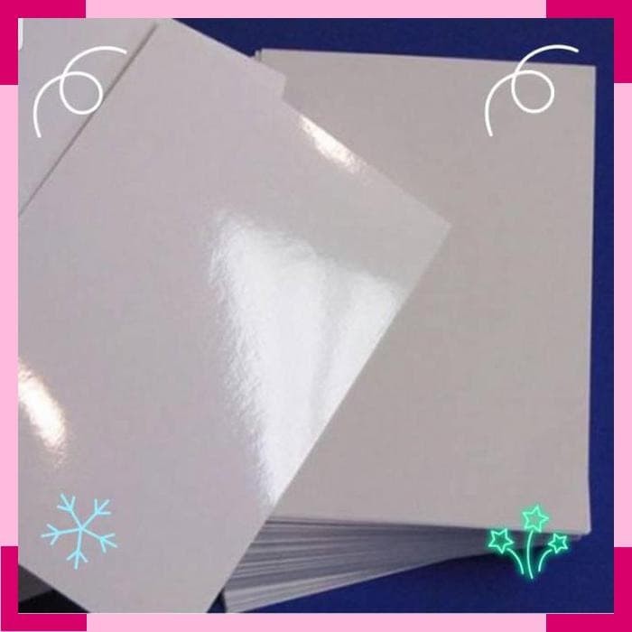 

[GROSIR] Karton Duplex Kilat / Duplex Kaca / Cast Coated Board ukuran 79x109 cm
