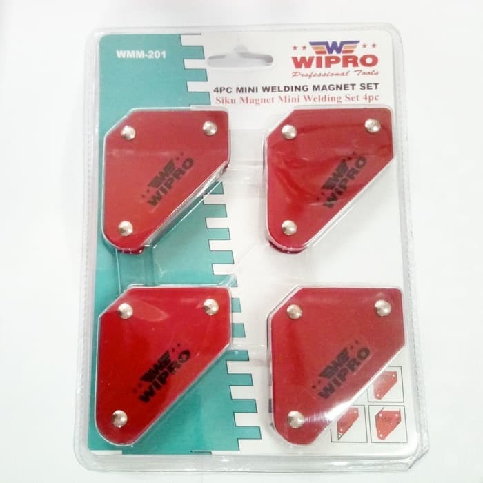 Siku Magnet Mini Set 4 Pc / Siku Las Mini Set 4 Pcs / Welding Set Magnet Las /Siku Las Magnet