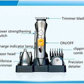 Hair Clipper Kemei KM 580A Mesin  Cukur  Kumis Jenggot 