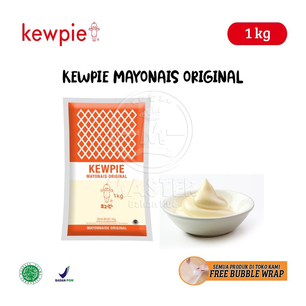 

Kewpie Mayonais original / Mayonnaise Jepang [1 Kg]