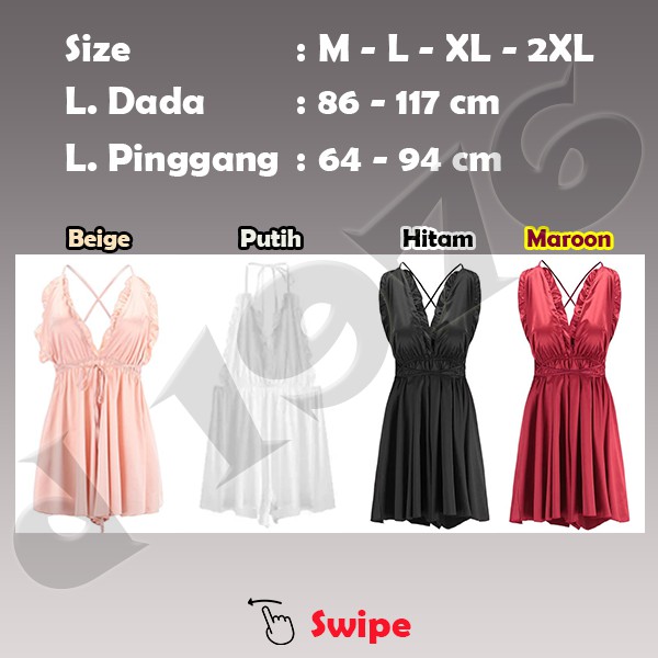 d1976 Baju Haram Cewe Bikini Lingery Lingerie Lingeri Lingeria Lengerie Lingery Sexy Wanita Dewasa Hot Binal Jumbo Big All Size Oversize Sexy Murah Jumbo M L XL 2XL OFL-F150-4