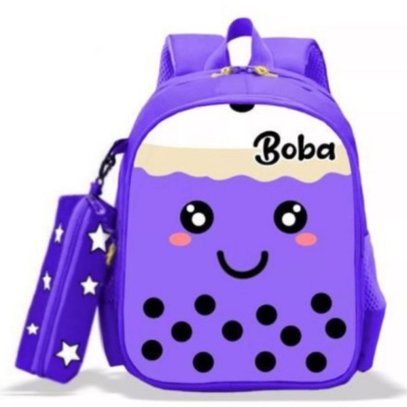 Tas Ransel Boba Tas Ransel Printing Tas BOBA Ransel Anak Perempuan