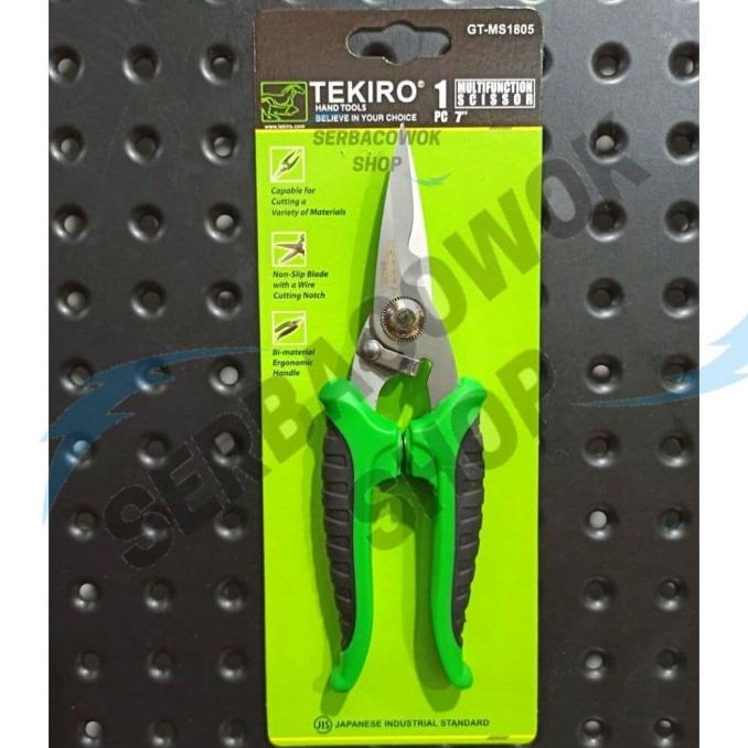 

favorit] Tekiro Gunting Multifungsi 7 Inch Lurus Multifunction Scissors Per