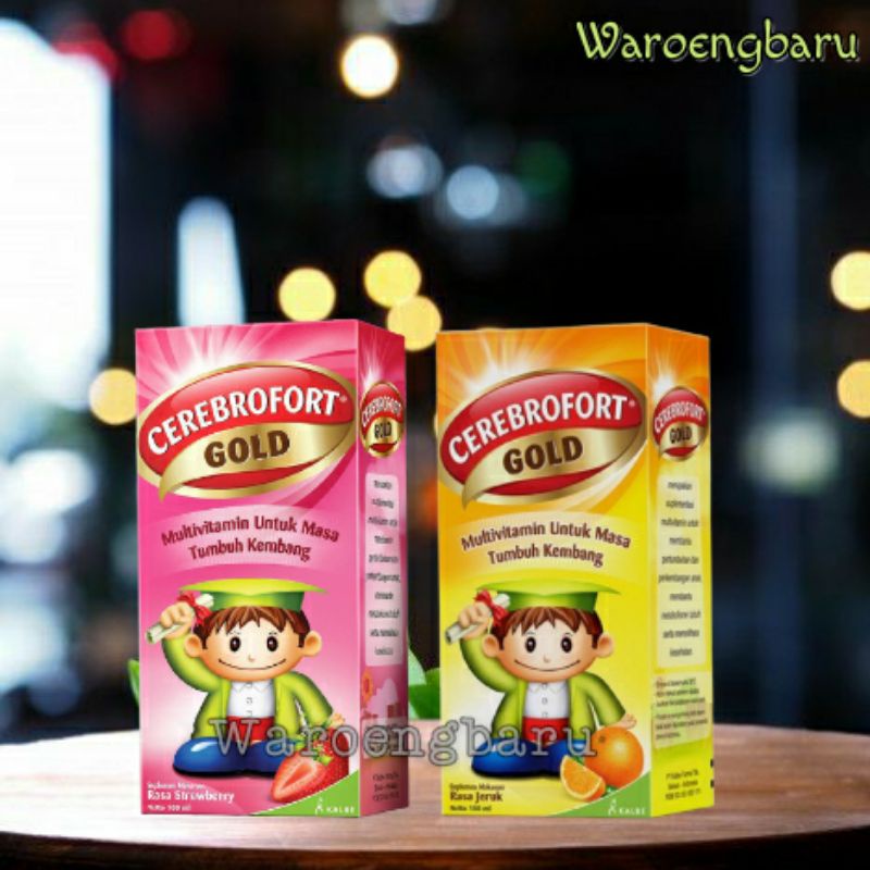 CEREBROFORT GOLD 100 ml Strawberry Jeruk