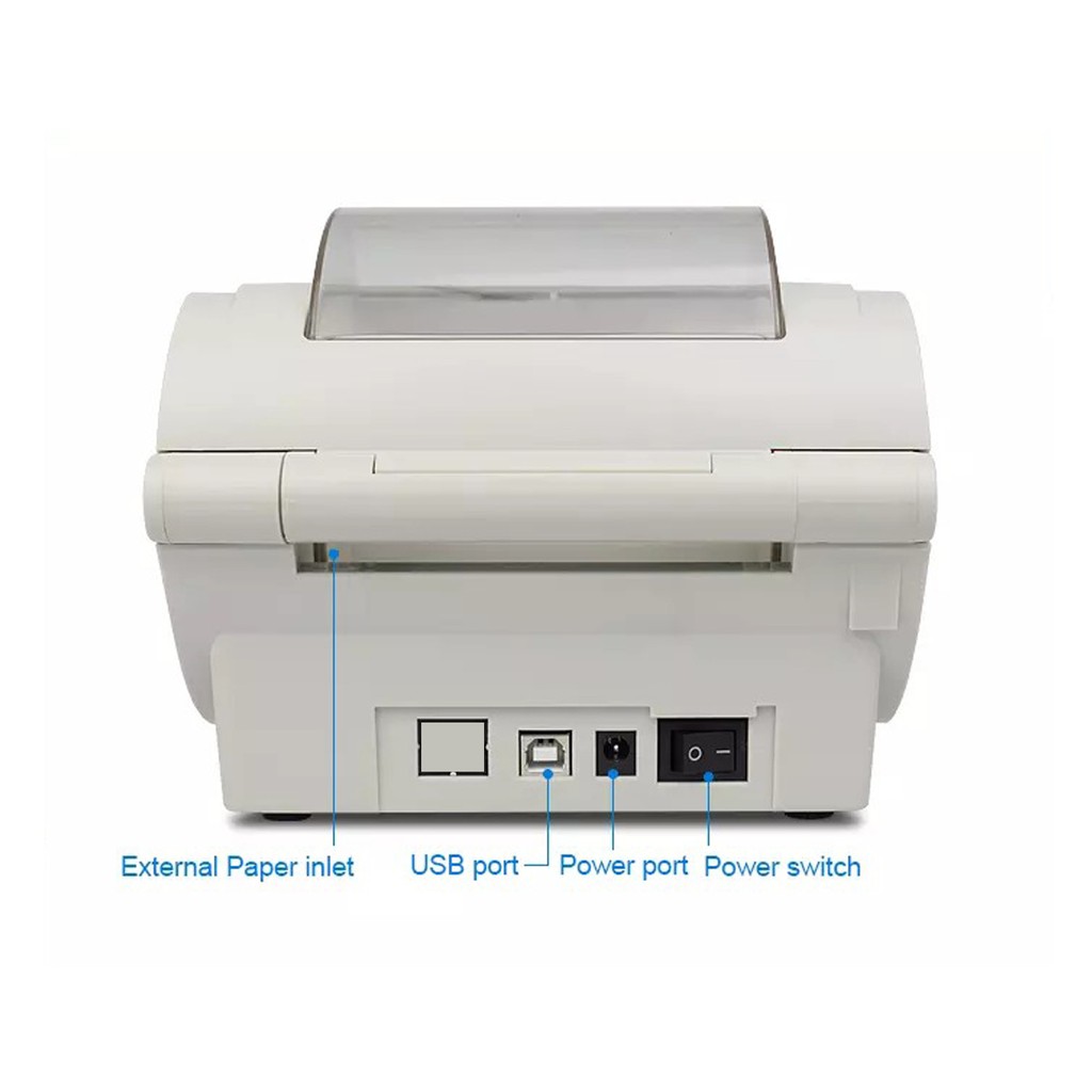 Zjiang ZJ-9210 USB Label Printer Barcode 110mm POS Thermal Receipt Kasir