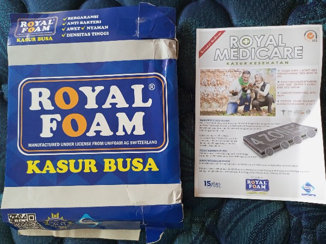 Kasur Busa Rebonded New Medicare Royal Foam