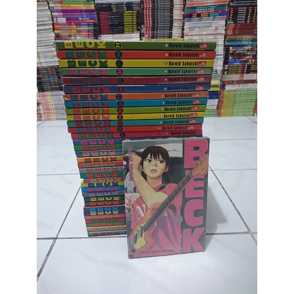 Komik Beck 1-34 tamat - Harold Sakuishi