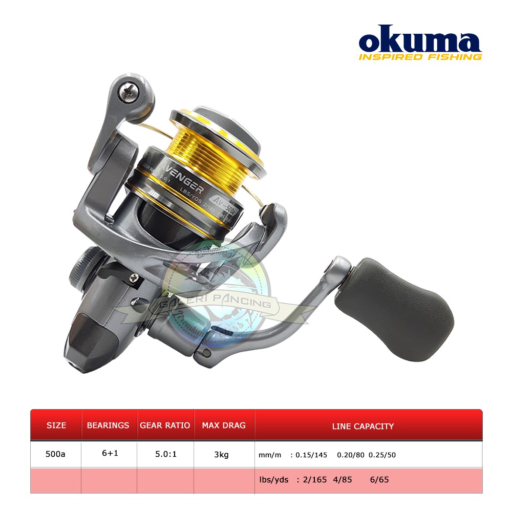 Reel Pancing Okuma Avenger 500 AV-500a