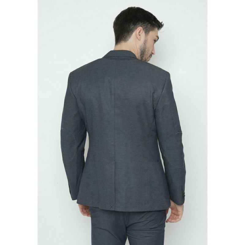 Jobb Alton-T2 Jas Pria Slim Fit Medium Indigo Jas Nikah Jas Formal Jas Semi Formal Free Loved