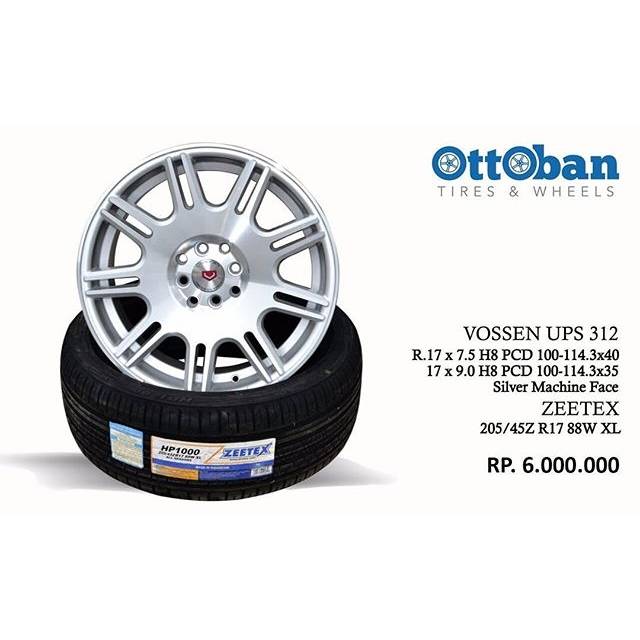 PROMO VELG VOSSEN UPS 312 R17