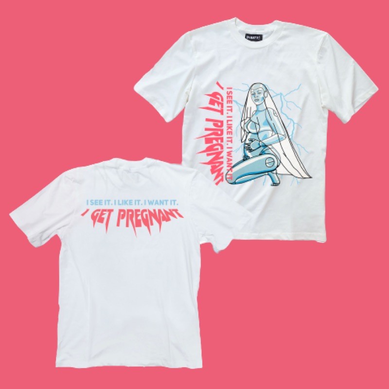 

GetDirrty Get Pregnant Tee