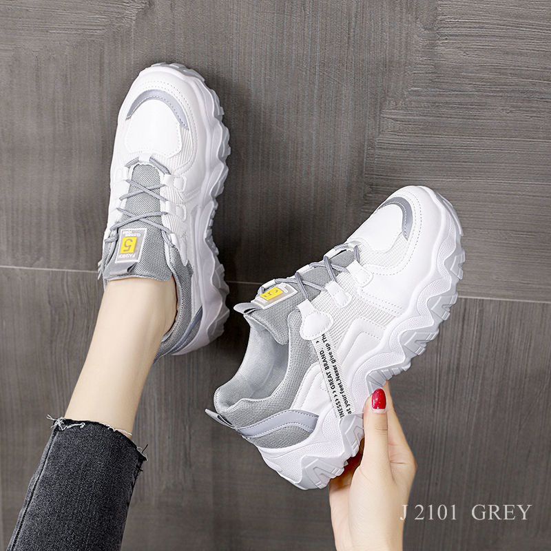 SEPATU WANITA SNEAKER FASHION ALA KOREA QORIAH 2101