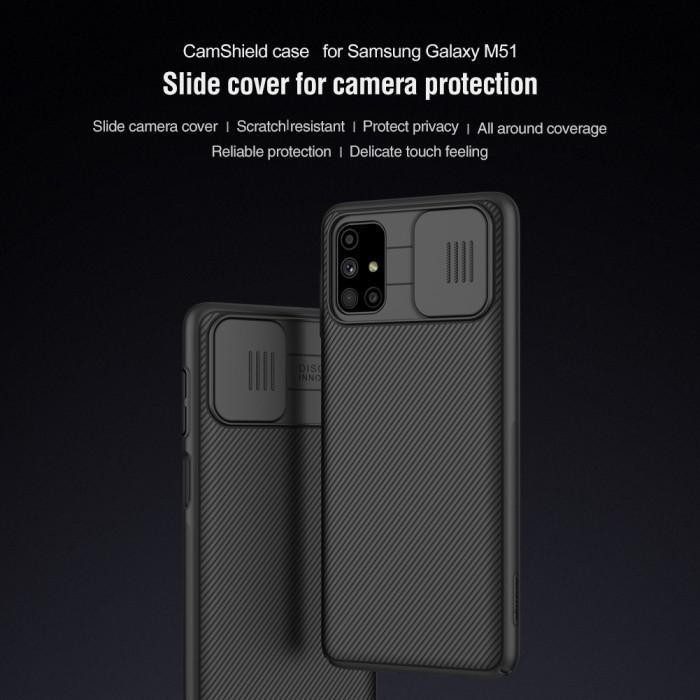 Nillkin Casing Camshield Hard Case Samsung Galaxy M51