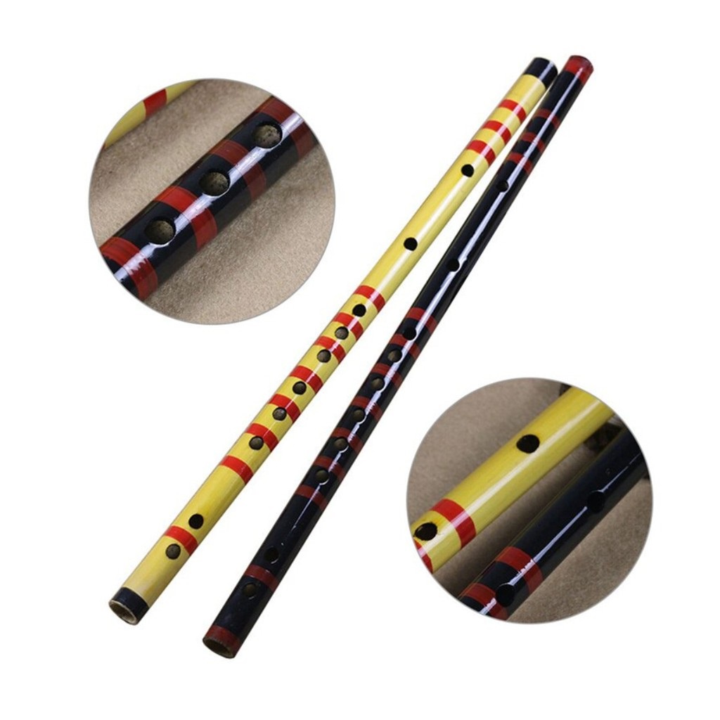 Seruling Bambu Bahan Import Professional Dizi Flute Bamboo Woodwind Music Instrument Wooden Sopran S