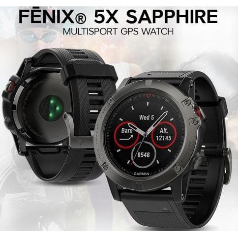 MUST HAVE Jam Tangan Garmin Fenix 5x Sapphire TERMURAH