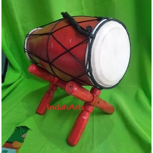 Gendang Jawa Kendang Rampak Kecil Uk. 20 cm Alat Musik Tradisional Mainan Anak