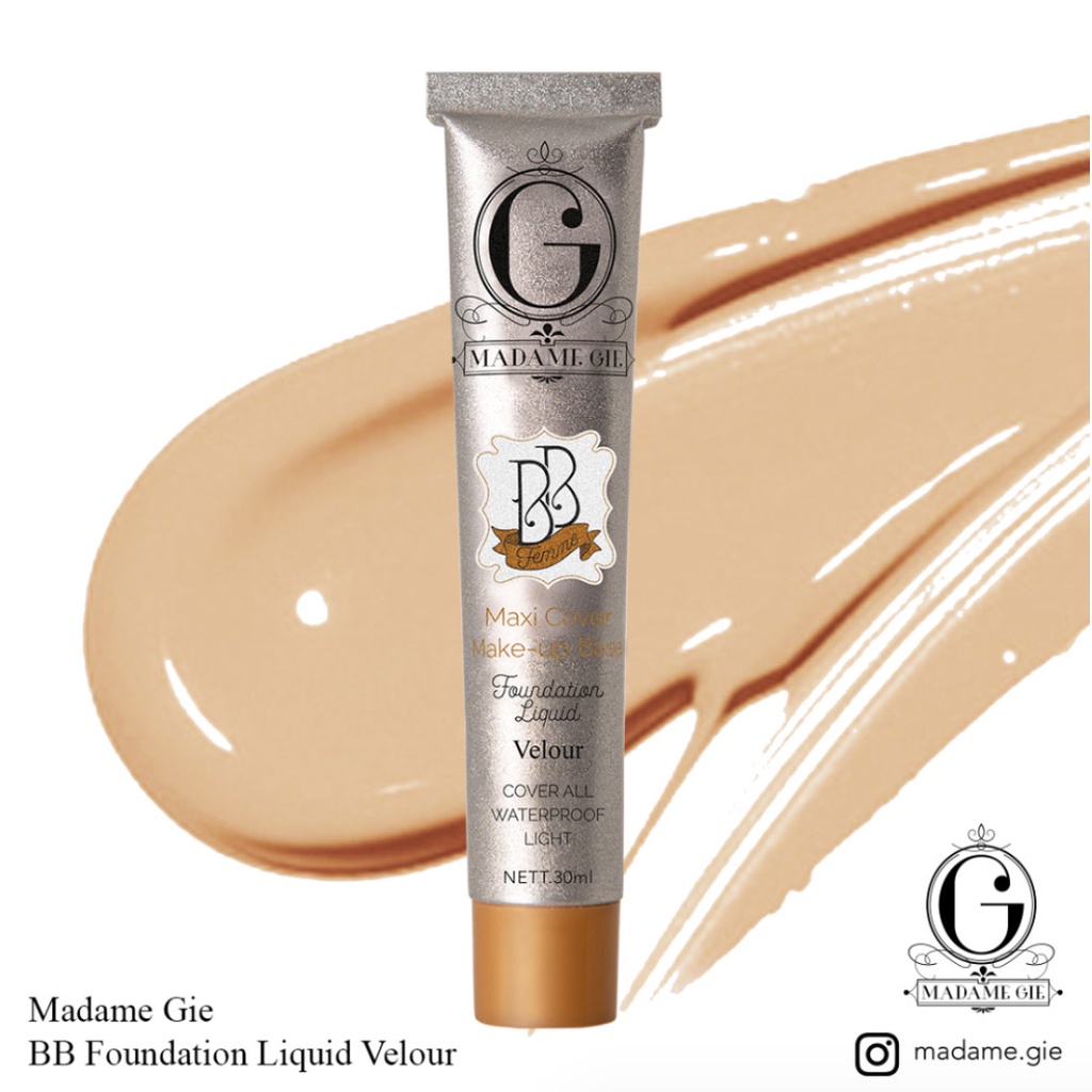 ❤ RATU ❤ Madame Gie BB Femme Foundation Liquid - Maxi Cover Make-up Base 30ml (✔️BPOM)