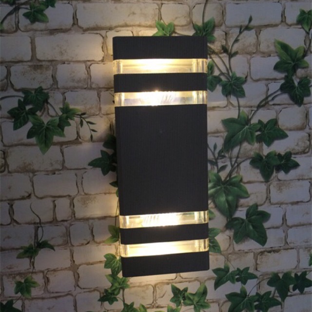 Lampu Dinding Minimalis Outdoor (BONUS Karet Sealant ANTI AIR) Lampu Hias Outdoor