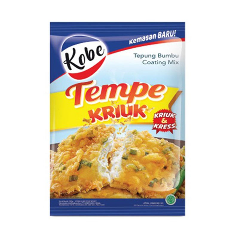 GARANSI TERMURAH ANEKA TEPUNG KOBE 70 GRAM TEMPE / BAKWAN / PISAN / PUTIH / SERBAGUNA / SUPER CRISPY