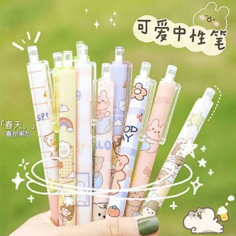 

1 Buah Pulpen Gel Motif Lucu Pulpen Gel Motif
