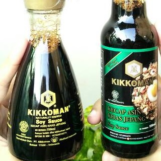 [HALAL] Kikkoman Kecap Asin Khas Jepang Soy Sauce 150ml Kikoman Dispenser