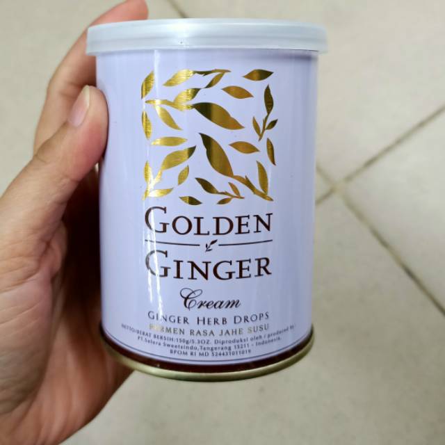 

PERMEN GOLDEN GINGER Rasa JAHE SUSU (Permen Jahe, Permen Susu,Permen Kalengan)