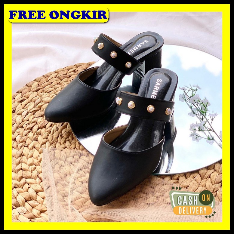 Modern.. Sepatu Sandal Sendal Hak High Heels Haigh Heels Hils Hells He Sarmer - Emilza Flat Sarmer -