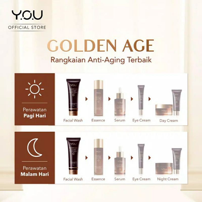 YOU Golden Age Deep Cleansing Facial Wash 100 GR