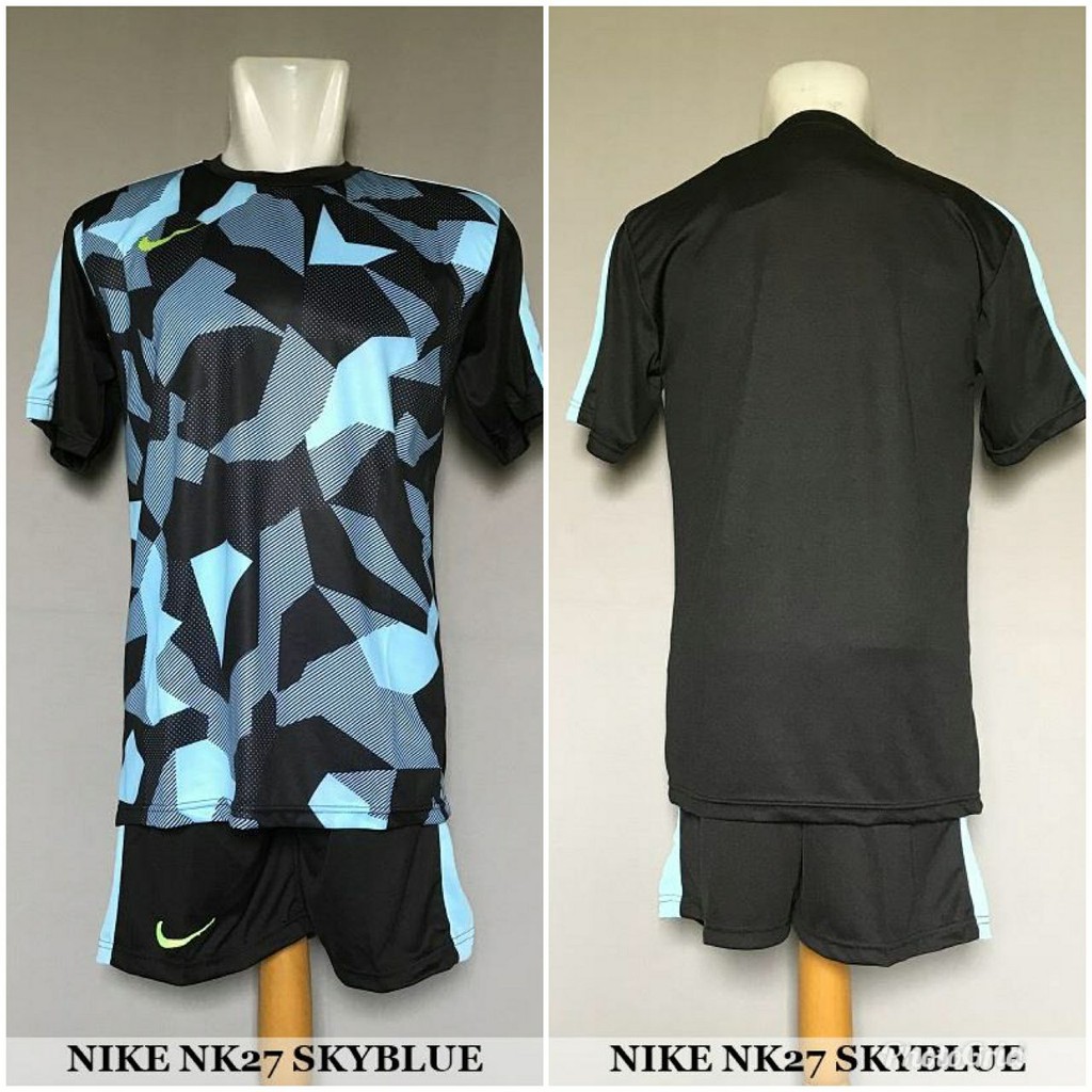 SETELAN FUTSAL NIKE HITAM MERAH PUTIH BENHUR NGO13 GRADE ORI BAJU