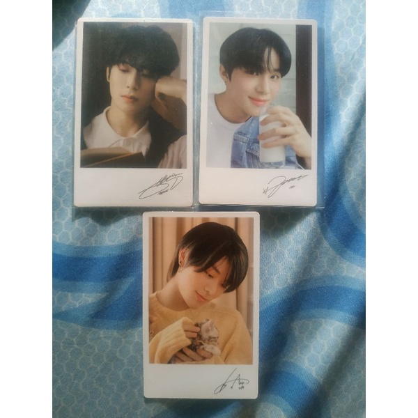 Photocard Polaroid Pola Natrep Nature Republic Jaehyun Jungwoo Yuta